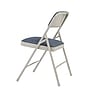 NPS 2200 Series Fabric Padded Premium Folding Chairs, Imperial Blue, 4/Pack (2205/4)~#|#~sp130557462_sc7
