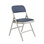 NPS 2200 Series Fabric Padded Premium Folding Chairs, Imperial Blue, 4/Pack (2205/4)~#|#~sp130557469_sc7
