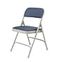 NPS 2200 Series Fabric Padded Premium Folding Chairs, Imperial Blue, 4/Pack (2205/4)~#|#~sp130557470_sc7