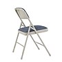 NPS 2200 Series Fabric Padded Premium Folding Chairs, Imperial Blue, 4/Pack (2205/4)~#|#~sp130557471_sc7