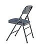 NPS 2300 Series Fabric Padded Triple Brace, Double Hinge Premium Folding Chairs, Imperial Blue, 4/Pack (2304/4)~#|#~sp130557527_sc7