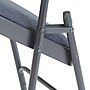 NPS 2300 Series Fabric Padded Triple Brace, Double Hinge Premium Folding Chairs, Imperial Blue, 4/Pack (2304/4)~#|#~sp130557529_sc7