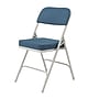 NPS 3200 Series Premium 2" Fabric Padded Folding Chair, Regal Blue/Gray, 2/Pack (3215/2)~#|#~sp130557546_sc7