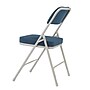 NPS 3200 Series Premium 2" Fabric Padded Folding Chair, Regal Blue/Gray, 2/Pack (3215/2)~#|#~sp130557549_sc7