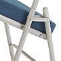 NPS 3200 Series Premium 2" Fabric Padded Folding Chair, Regal Blue/Gray, 2/Pack (3215/2)~#|#~sp130557551_sc7