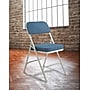 NPS 3200 Series Premium 2" Fabric Padded Folding Chair, Regal Blue/Gray, 2/Pack (3215/2)~#|#~sp130557553_sc7