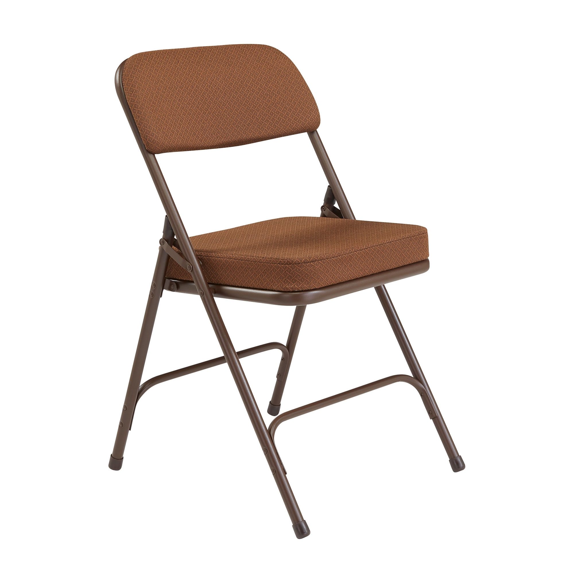 NPS 3200 Series Premium 2″ Fabric Padded Folding Chair, Antique Gold/Brown, 2/Pack (3219/2) Sansujyuku sansujyuku.com