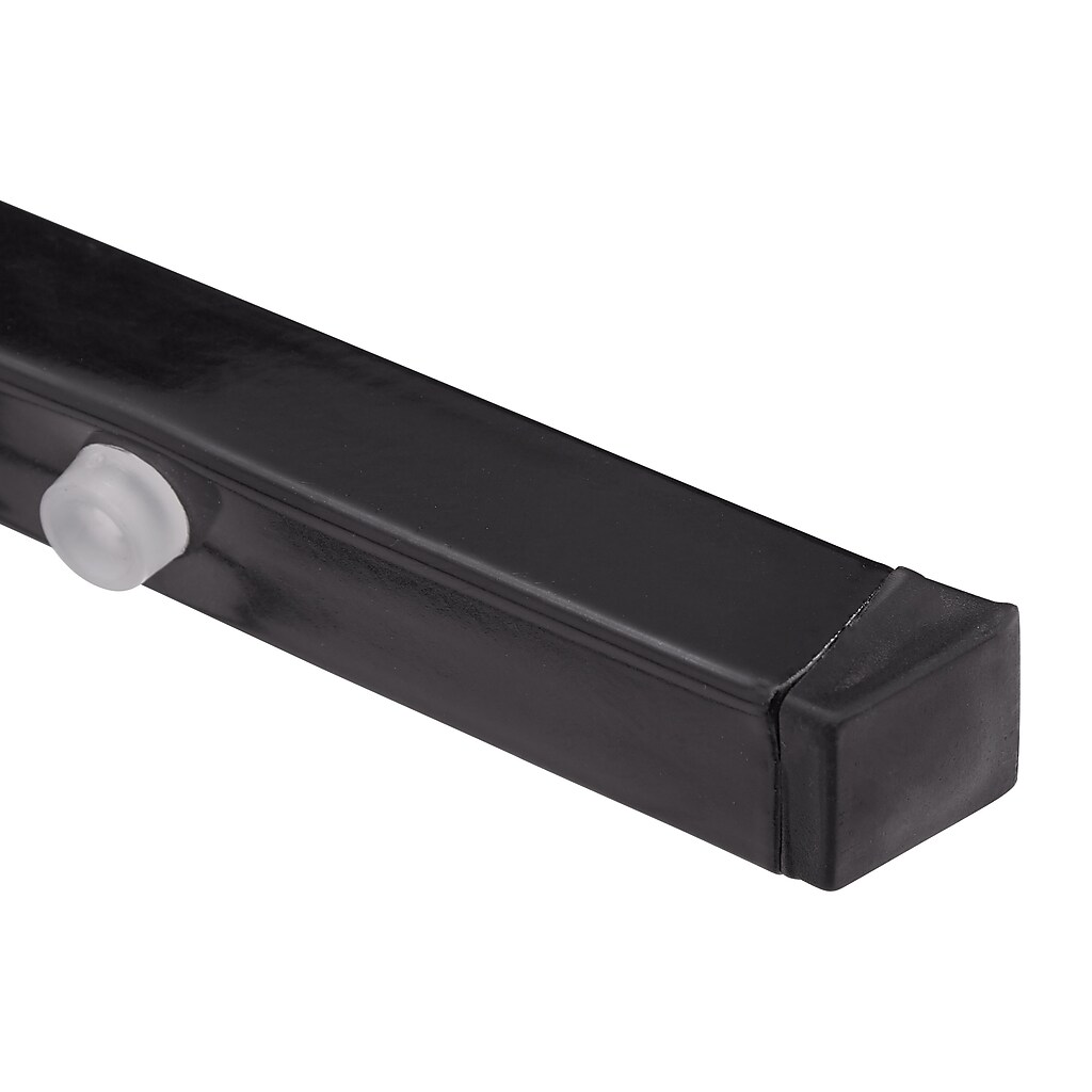 Close-up of the bench arm or frame tube