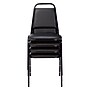 NPS 9100 Series Vinyl Stacking Chair, Panther Black/Black, 4/Pack (9110-B/4)~#|#~sp130557624_sc7