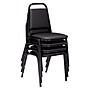 NPS 9100 Series Vinyl Stacking Chair, Panther Black/Black, 4/Pack (9110-B/4)~#|#~sp130557644_sc7