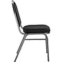 NPS 9200 Series Fabric Padded Stacking Chair, Ebony Black/Silvervein, 4/Pack (9260-SV/4)~#|#~sp130557672_sc7