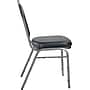 NPS 9200 Series Vinyl Padded Stacking Chair, Midnight Blue/Silvervein (9204-SV)~#|#~sp130557790_sc7