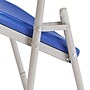 NPS 800 Series Premium Light-Weight Plastic Folding Chairs, Blue/Gray, 4/Pack (805/4)~#|#~sp130557852_sc7