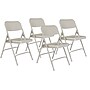 NPS 200 Series All-Steel Folding Chair, Gray, 4/Pack (202/4)~#|#~sp130557872_sc7