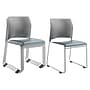 NPS 8700 Series Vinyl Cafetorium Stack Chair, Blue/Grey, 4/Pack (8742-12-02/4)~#|#~sp130557906_sc7