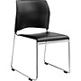 NPS 8700 Series Vinyl Cafetorium Stack Chair, Black, 4/Pack (8710-11-10/4)~#|#~sp130557914_sc7