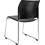 NPS 8700 Series Vinyl Cafetorium Stack Chair, Black, 4/Pack (8710-11-10/4)~#|#~sp130557919_sc7