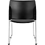 NPS 8700 Series Vinyl Cafetorium Stack Chair, Black, 4/Pack (8710-11-10/4)~#|#~sp130557920_sc7