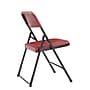 NPS 800 Series Premium Light-Weight Plastic Folding Chairs, Burgundy, 4/Pack (818/4)~#|#~sp130557930_sc7