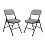 NPS 3200 Series Fabric Folding Chair, Charcoal Gray, 2/Pack (3212/2)~#|#~sp130557953_sc7