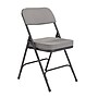 NPS 3200 Series Fabric Folding Chair, Charcoal Gray, 2/Pack (3212/2)~#|#~sp130557957_sc7