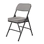 NPS 3200 Series Fabric Folding Chair, Charcoal Gray, 2/Pack (3212/2)~#|#~sp130557958_sc7
