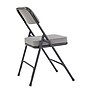 NPS 3200 Series Fabric Folding Chair, Charcoal Gray, 2/Pack (3212/2)~#|#~sp130557959_sc7
