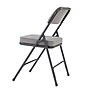NPS 3200 Series Fabric Folding Chair, Charcoal Gray, 2/Pack (3212/2)~#|#~sp130557960_sc7