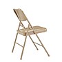 NPS 200 Series Metal All-Steel Premium Folding Chair, Beige, 4/Pack (201/4)~#|#~sp130557972_sc7