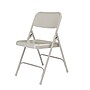 NPS 200 Series All-Steel Folding Chair, Gray, 4/Pack (202/4)~#|#~sp130557981_sc7