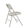 NPS 200 Series All-Steel Folding Chair, Gray, 4/Pack (202/4)~#|#~sp130557982_sc7