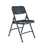 NPS 200 Series All-Steel Folding Chair, Char-Blue, 4/Pack (204/4)~#|#~sp130557985_sc7
