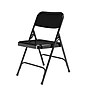 NPS 200 Series Metal All-Steel Premium Folding Chair, Black, 4/Pack (210/4)~#|#~sp130557998_sc7