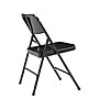 NPS 200 Series Metal All-Steel Premium Folding Chair, Black, 4/Pack (210/4)~#|#~sp130557999_sc7