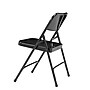 NPS 200 Series Metal All-Steel Premium Folding Chair, Black, 4/Pack (210/4)~#|#~sp130558000_sc7