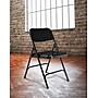 NPS 200 Series Metal All-Steel Premium Folding Chair, Black, 4/Pack (210/4)~#|#~sp130558003_sc7