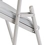 NPS 800 Series Plastic/Poly Premium Lightweight Folding Chair, Gray, 4/Pack (802/4)~#|#~sp130558016_sc7