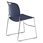 NPS 8500 Series Plastic Hi Tech Compact Stacking Chair, Navy Blue (8505)~#|#~sp130558026_sc7
