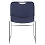 NPS 8500 Series Plastic Hi Tech Compact Stacking Chair, Navy Blue (8505)~#|#~sp130558027_sc7
