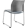 NPS 8700 Series Vinyl Cafetorium Stack Chair, Blue/Grey, 4/Pack (8742-12-02/4)~#|#~sp130558041_sc7