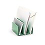Poppin 3-Compartment Plastic File Sorter, Sage, 4/Kit (108688)~#|#~sp130564055_sc7