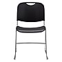 NPS 8500 Series Plastic Stacking Chair, Black, 80/Pack (8510/80)~#|#~sp130564349_sc7