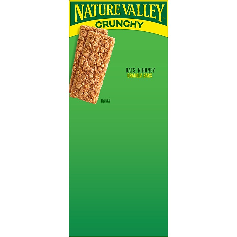 Nature Valley Oats & Honey Granola Bar, 28 Bars/Box (GEM2382) image 1