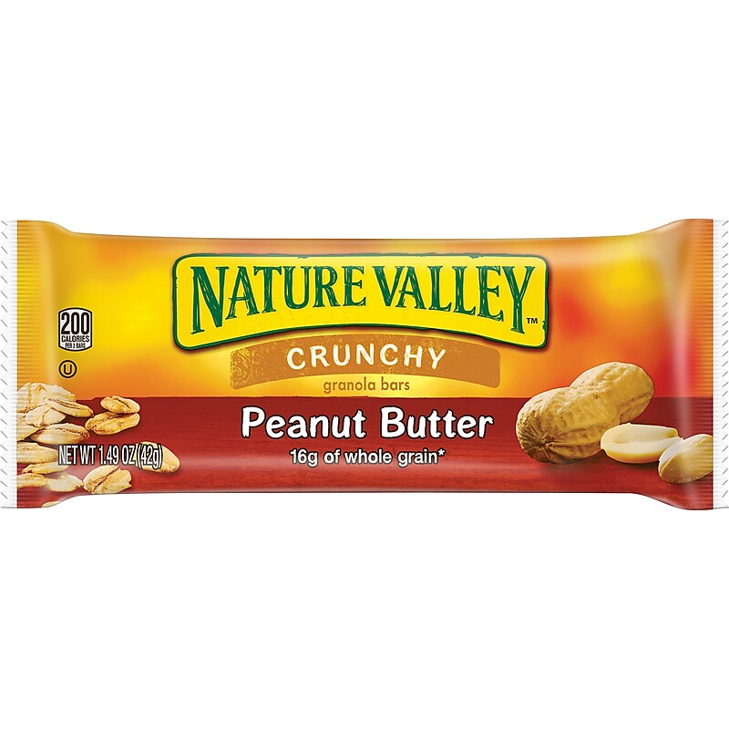 Nature Valley Peanut Butter Granola Bar, 28 Bars/Box (GEM2384) image 1