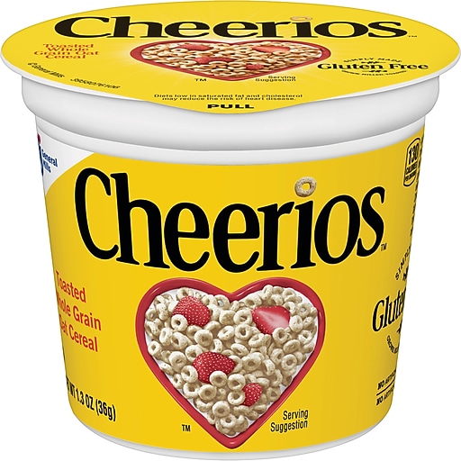 Cheerios Whole Grain Oat Cereal, 1.3 oz., 6/Box (GEM13896) | Staples