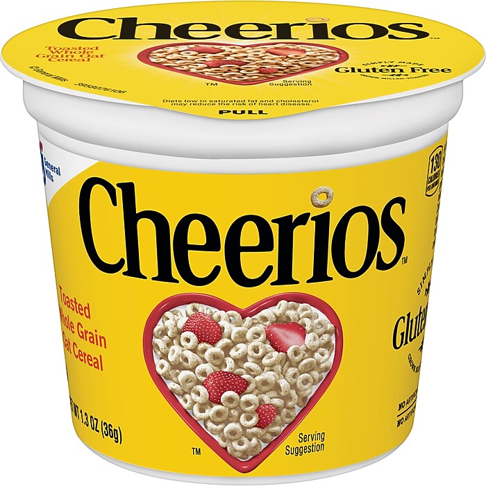 Cheerios Whole Grain Oat Cereal, 1.3 oz., 6/Box (GEM13896) | Staples
