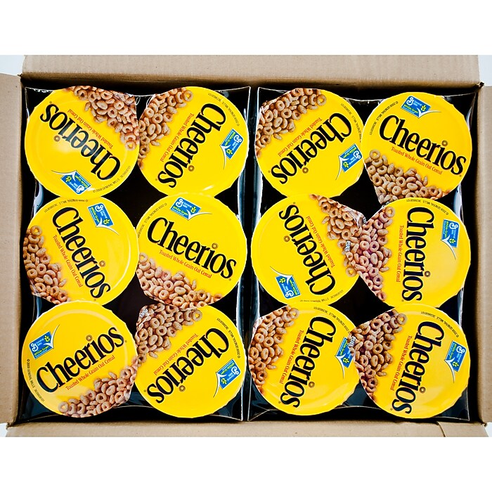 Cheerios Whole Grain Oat Cereal, 1.3 oz., 6/Box (GEM13896) | Staples