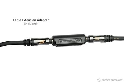 InLine Audio-Kabel, 0,5 M – 3,5 Mm Klinke Auf 2x Cinch, Schwarz