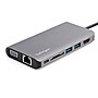 StarTech.com USB-C to HDMI/VGA/USB-A/MicroSD/SD/GbE/Audio Multiport Adapter, Male to Female, 100W PD, Mini Dock (DKT30CHVAUSP)~#|#~sp130657242_sc7