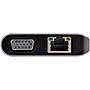 StarTech.com USB-C to HDMI/VGA/USB-A/MicroSD/SD/GbE/Audio Multiport Adapter, Male to Female, 100W PD, Mini Dock (DKT30CHVAUSP)~#|#~sp130657244_sc7